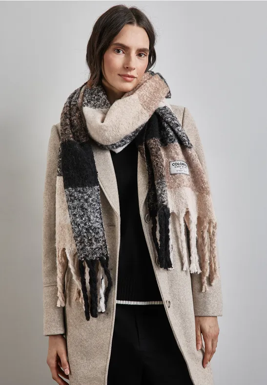 Street One Karierter Madras Schal Black Friday Preise