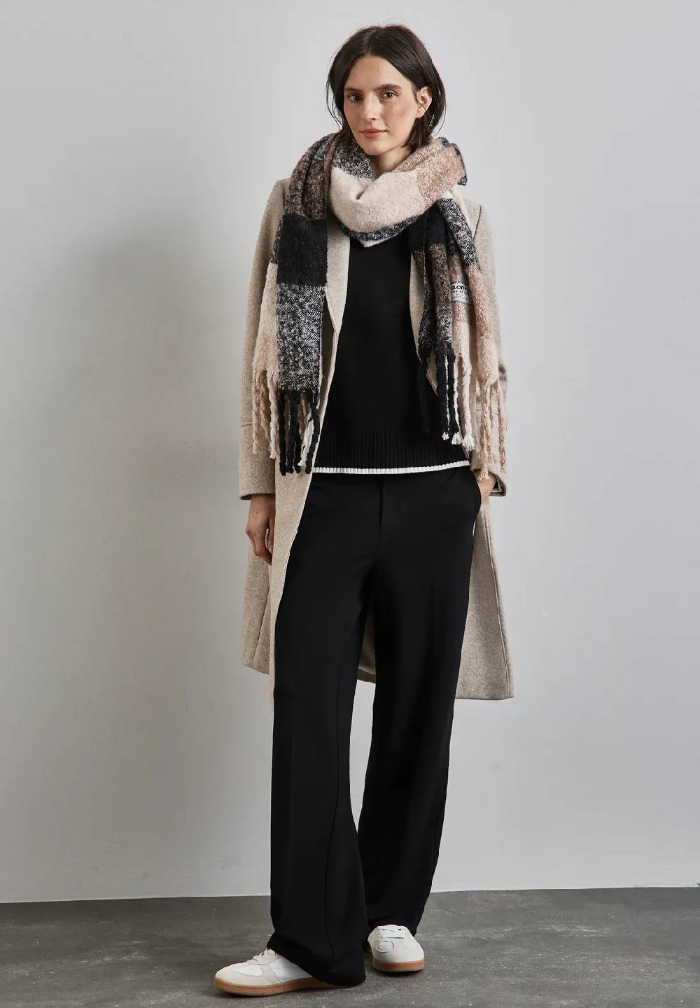 Street One Karierter Madras Schal Black Friday Preise