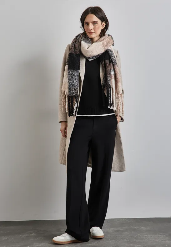 Street One Karierter Madras Schal Black Friday Preise