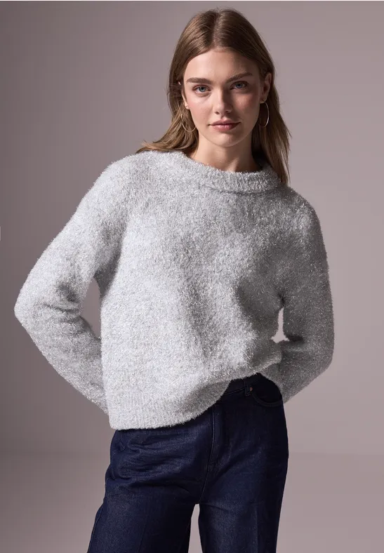 Street One Schimmernder Pullover Online