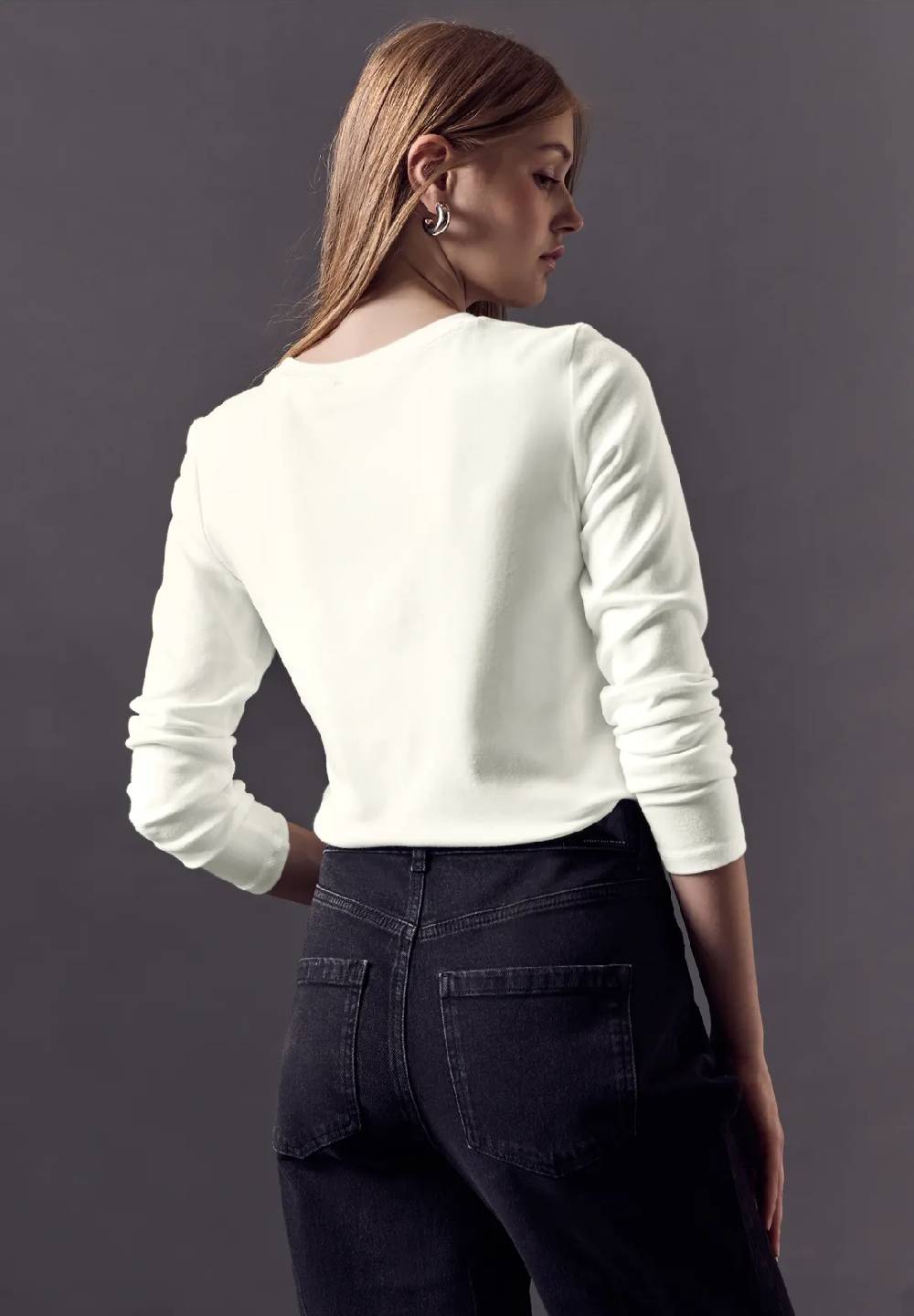 Street One Basic Langarmshirt Fabrikverkauf