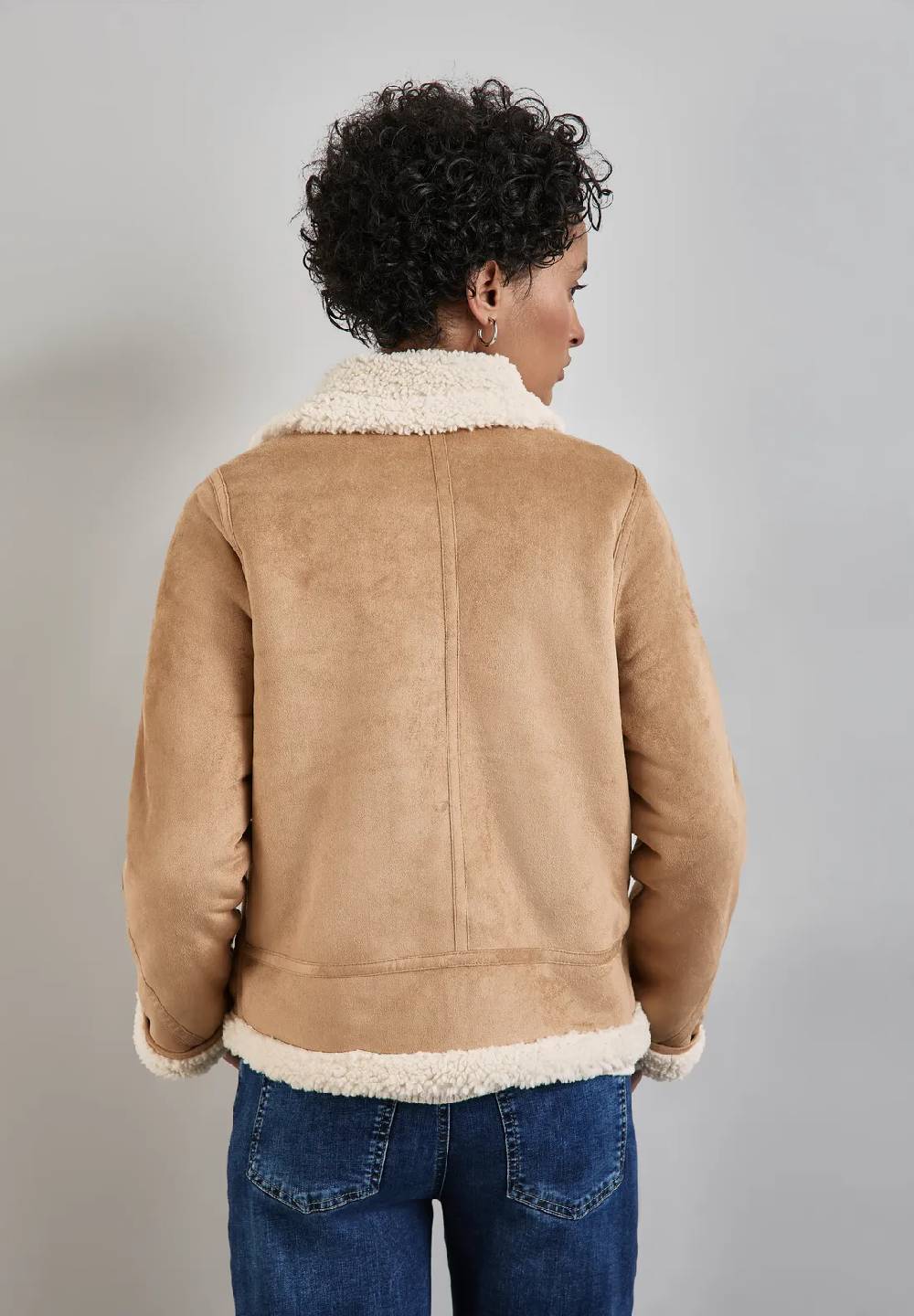 Street One Kurze Jacke mit Teddy-Fell Fabrik Onlineshop