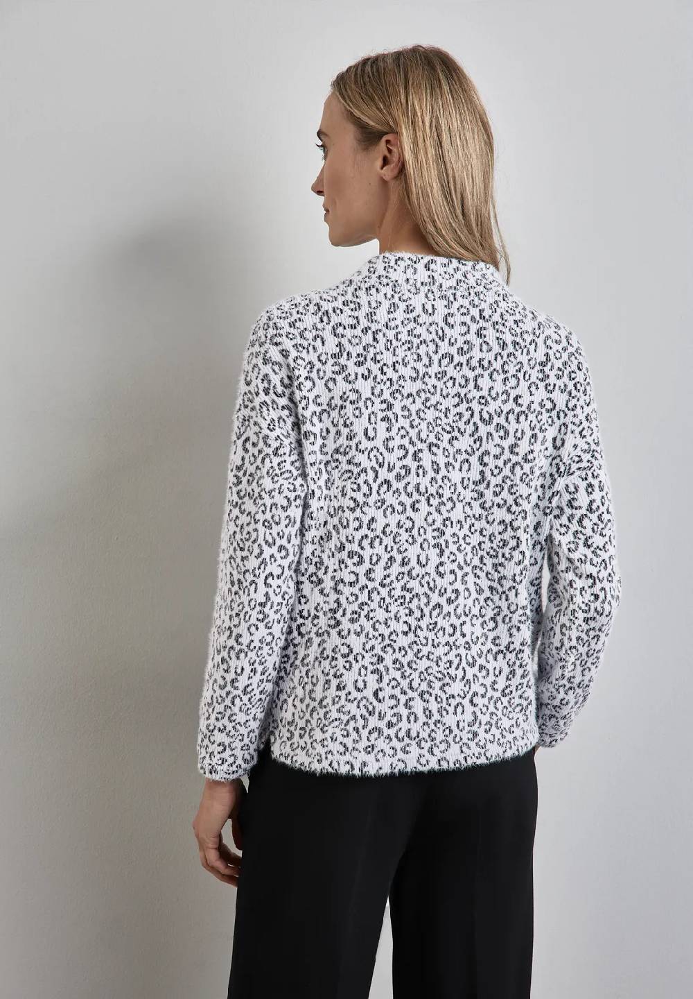 Street One Flauschiges Leo-Shirt Begrenztes Angebot