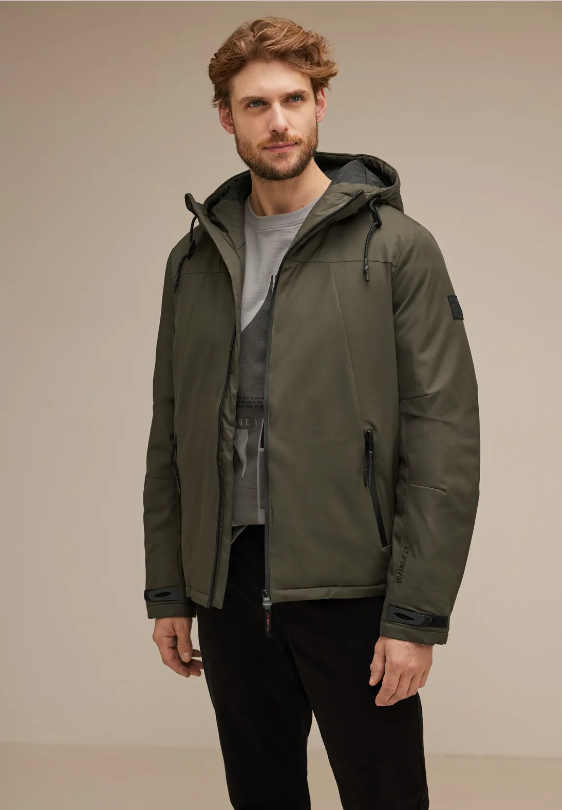 Street One Sportive Jacke mit Kapuze