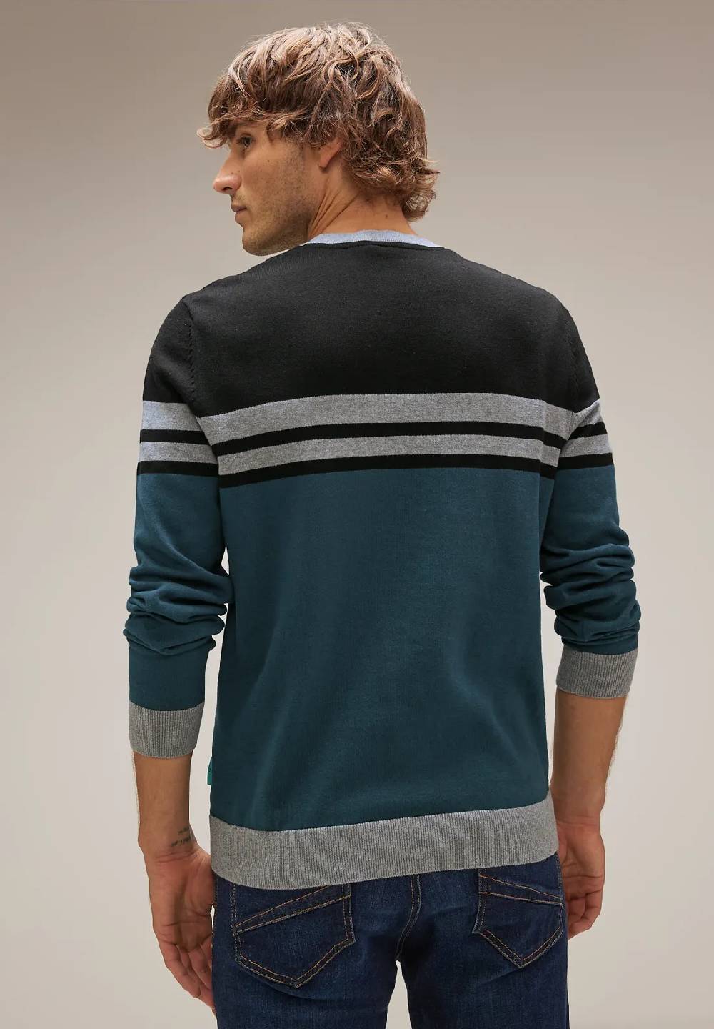 Street One Gestreifter Strickpullover Top Angebot