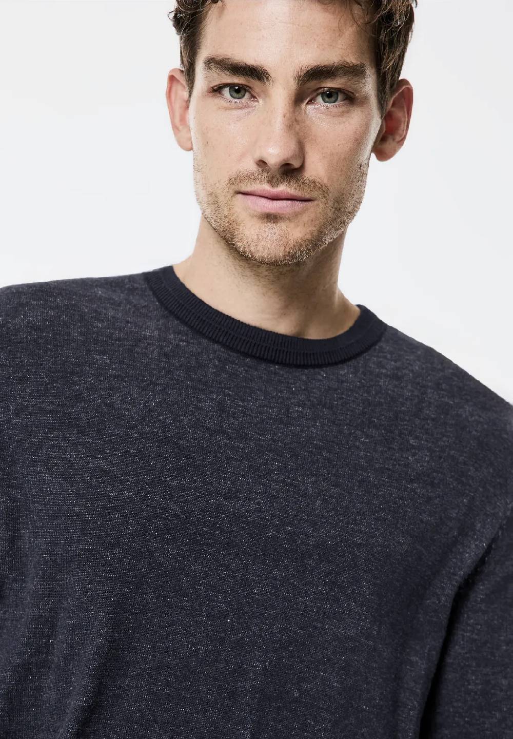 Street One Pullover in Two Tone Optik
