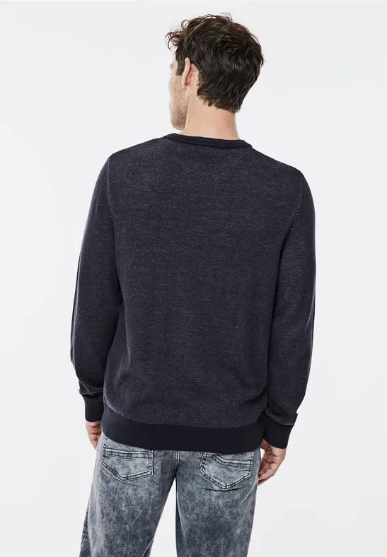 Street One Pullover in Two Tone Optik Online Outlet