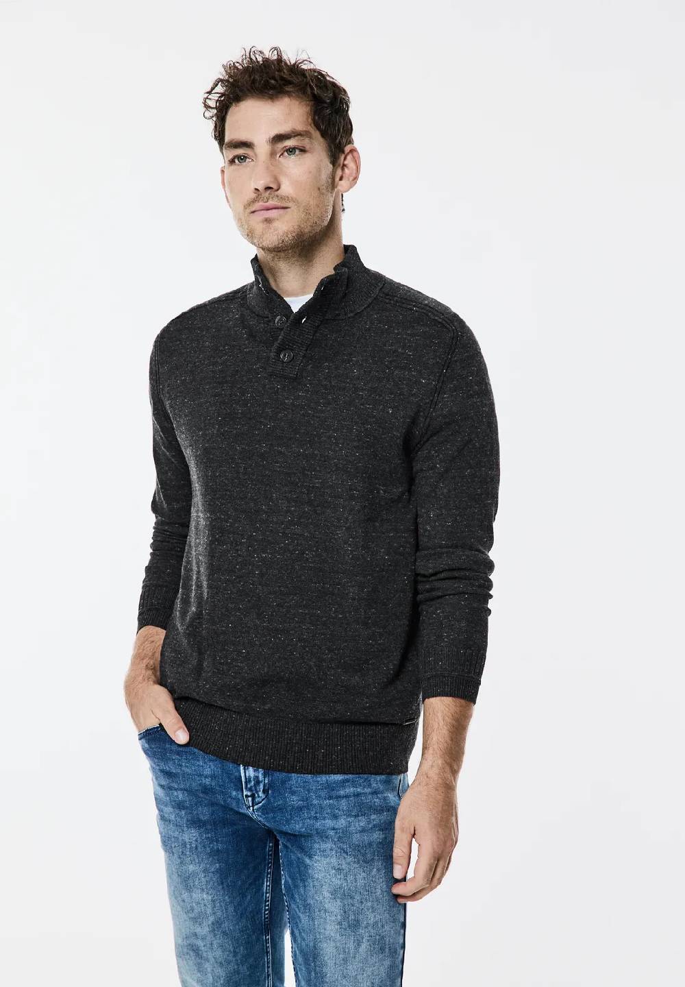 Street One Troyer Strickpullover Große Rabatte