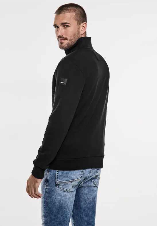 Street One Sweatjacke mit Materialmix Riesige Ersparnisse