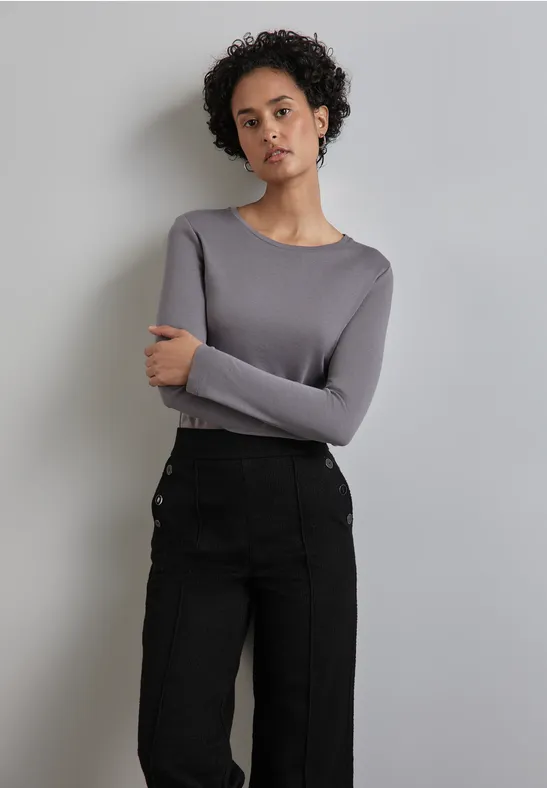 Street One Basic Langarmshirt Letzte 3 Tage