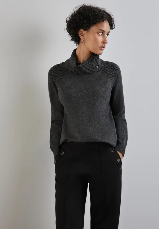 Street One Pullover mit Stehkragen Bis zu 65% Rabatt