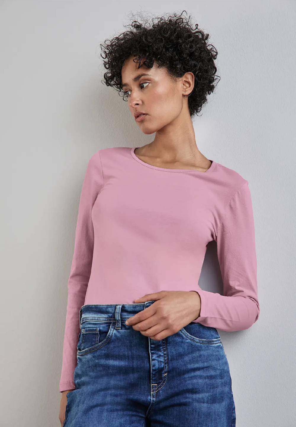 Street One Basic Langarmshirt Nur noch ein Tag übrig
