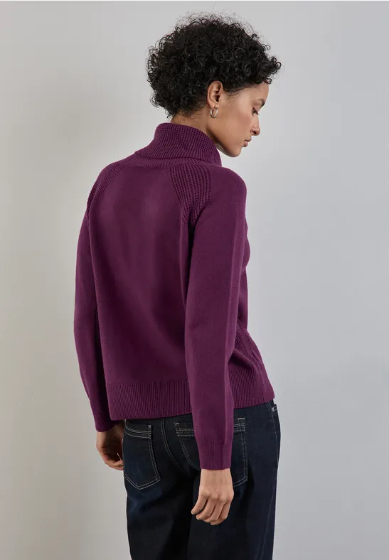 Street One Pullover mit Stehkragen Clearance-Verkauf