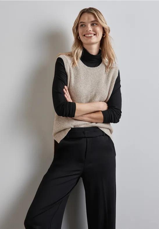 Street One Ärmelloser Pullover Fabrikladen