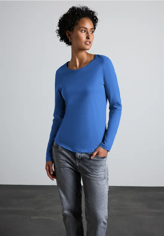 Street One Basic Langarmshirt Begrenzt auf 3 Tage