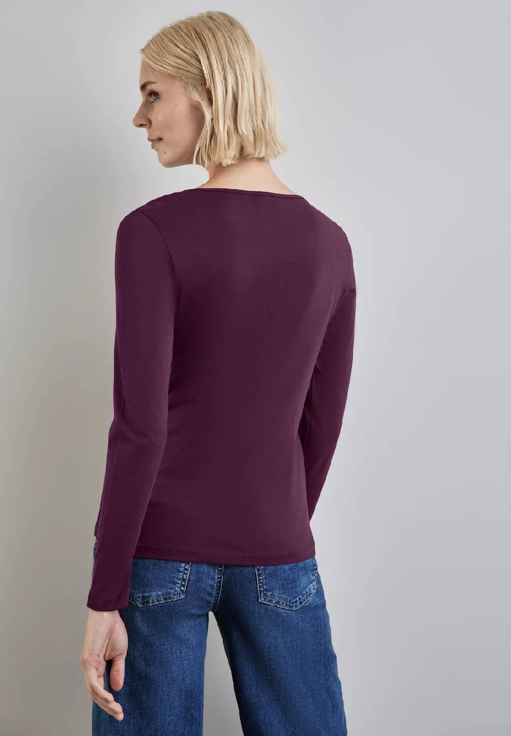 Street One Basic Langarmshirt zollfrei