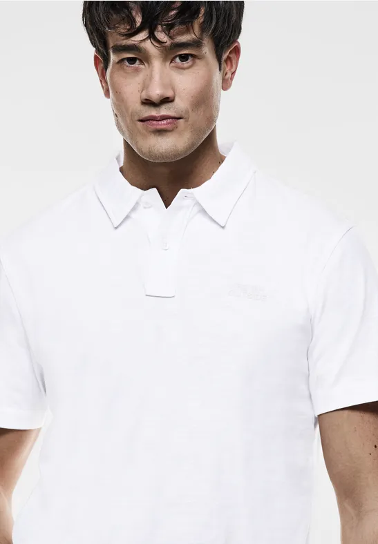 Street One Slub Jersey Poloshirt Rabatt