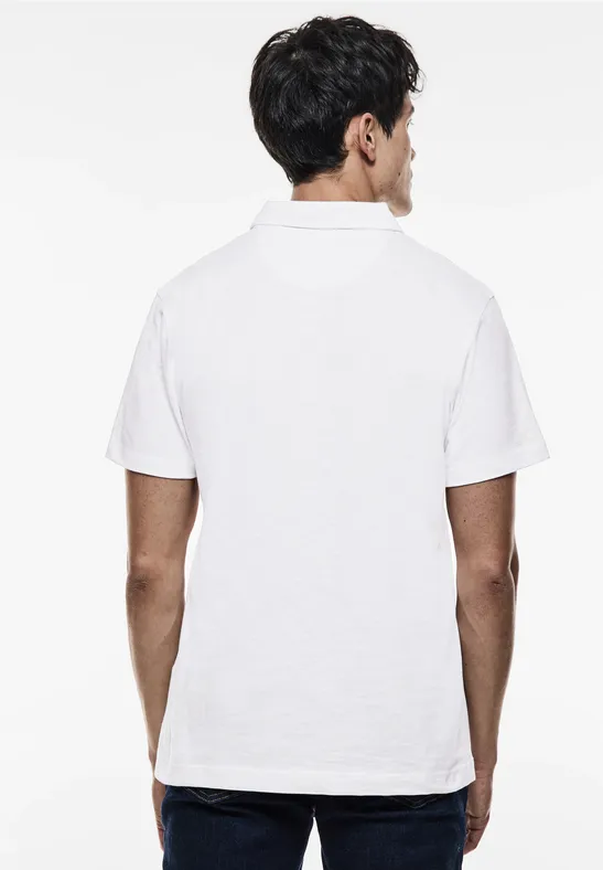 Street One Slub Jersey Poloshirt Rabatt