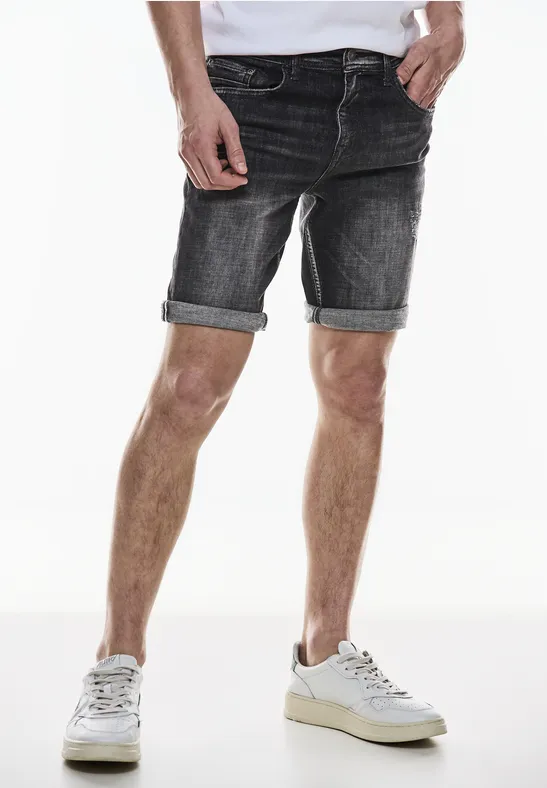 Street One Elastische Jeans Shorts Flash Sale