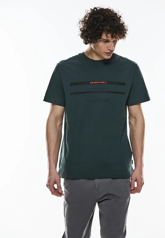 Street One T-Shirt mit Brustprint Exklusivangebot
