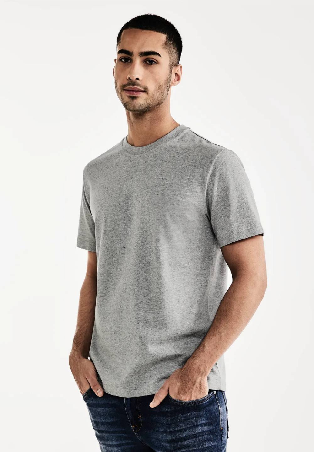 Street One Basic T-Shirt in Unifarbe Lagerräumung