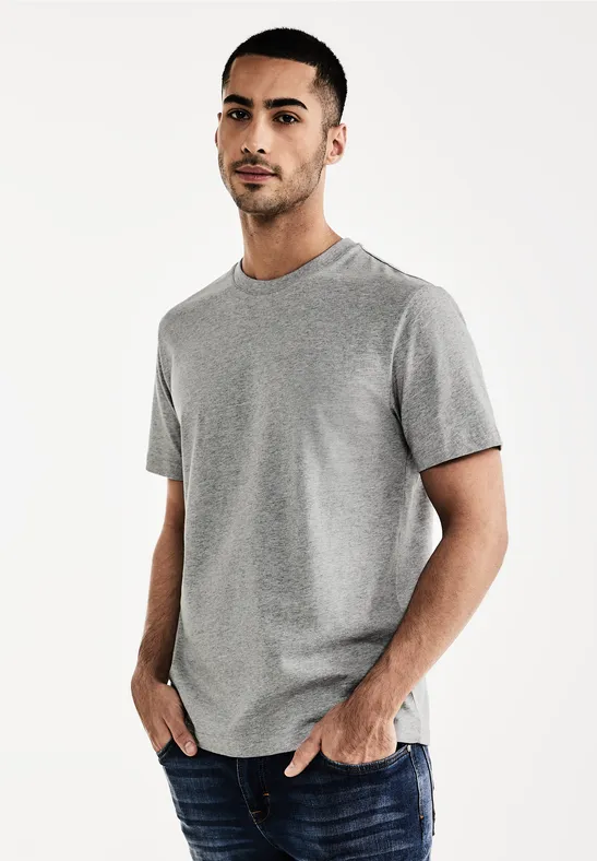 Street One Basic T-Shirt in Unifarbe Lagerräumung