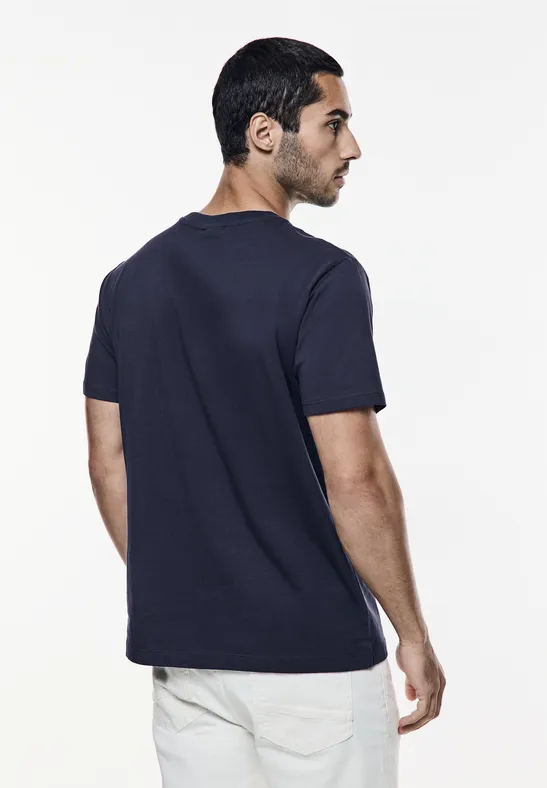 Street One T-Shirt mit Brustprint Heißer Verkauf