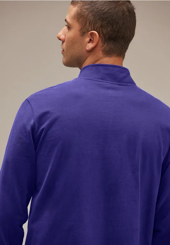 Street One Langarmshirt mit Zipper Tägliche Deals