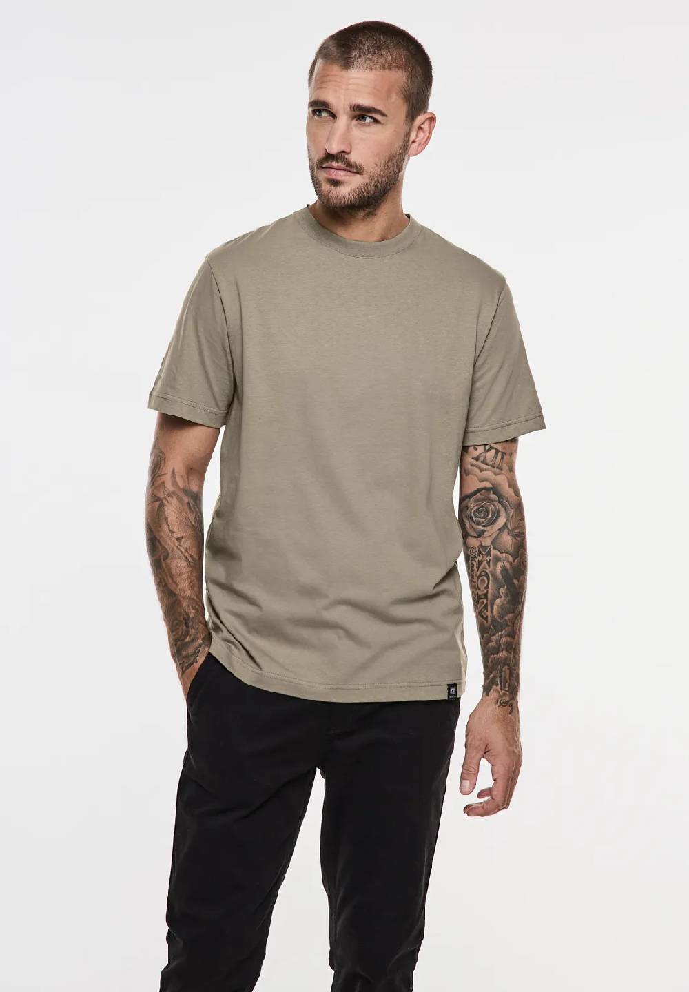 Street One Basic T-Shirt in Unifarbe VIP-Rabatte