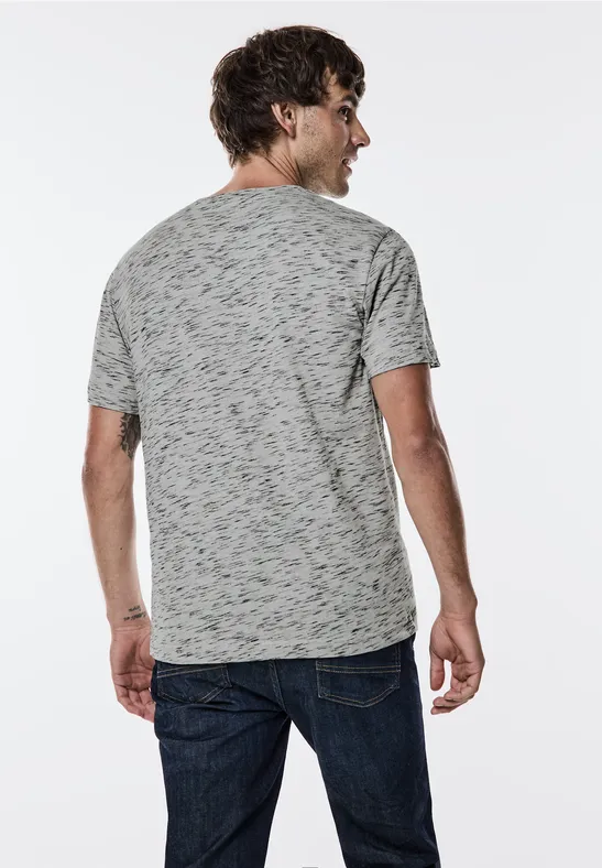 Street One T-Shirt in Melange-Optik JETZT KAUFEN