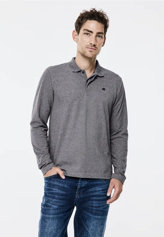 Street One Pique-Langarmpolo Bis zu 55% Rabatt