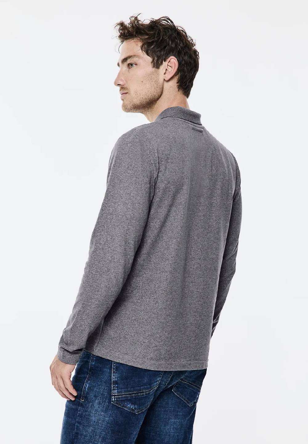 Street One Pique-Langarmpolo Bis zu 55% Rabatt
