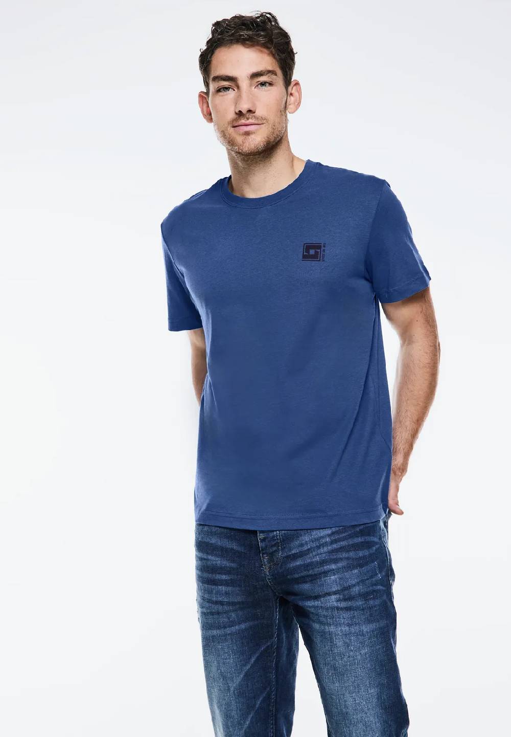Street One T-Shirt mit Chestartwork