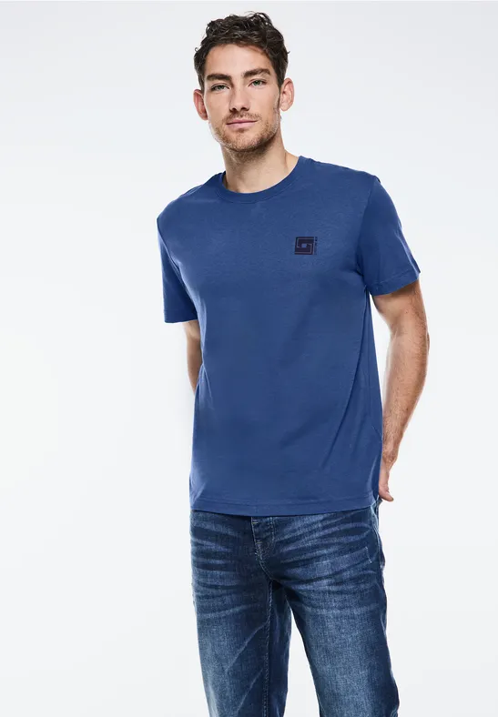 Street One T-Shirt mit Chestartwork Kostenloser Versand international