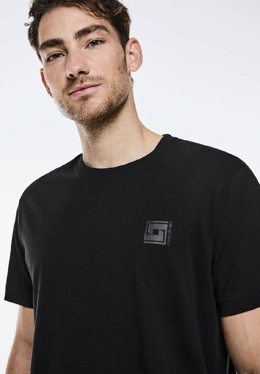 Street One T-Shirt mit Chestartwork Black Friday Preise