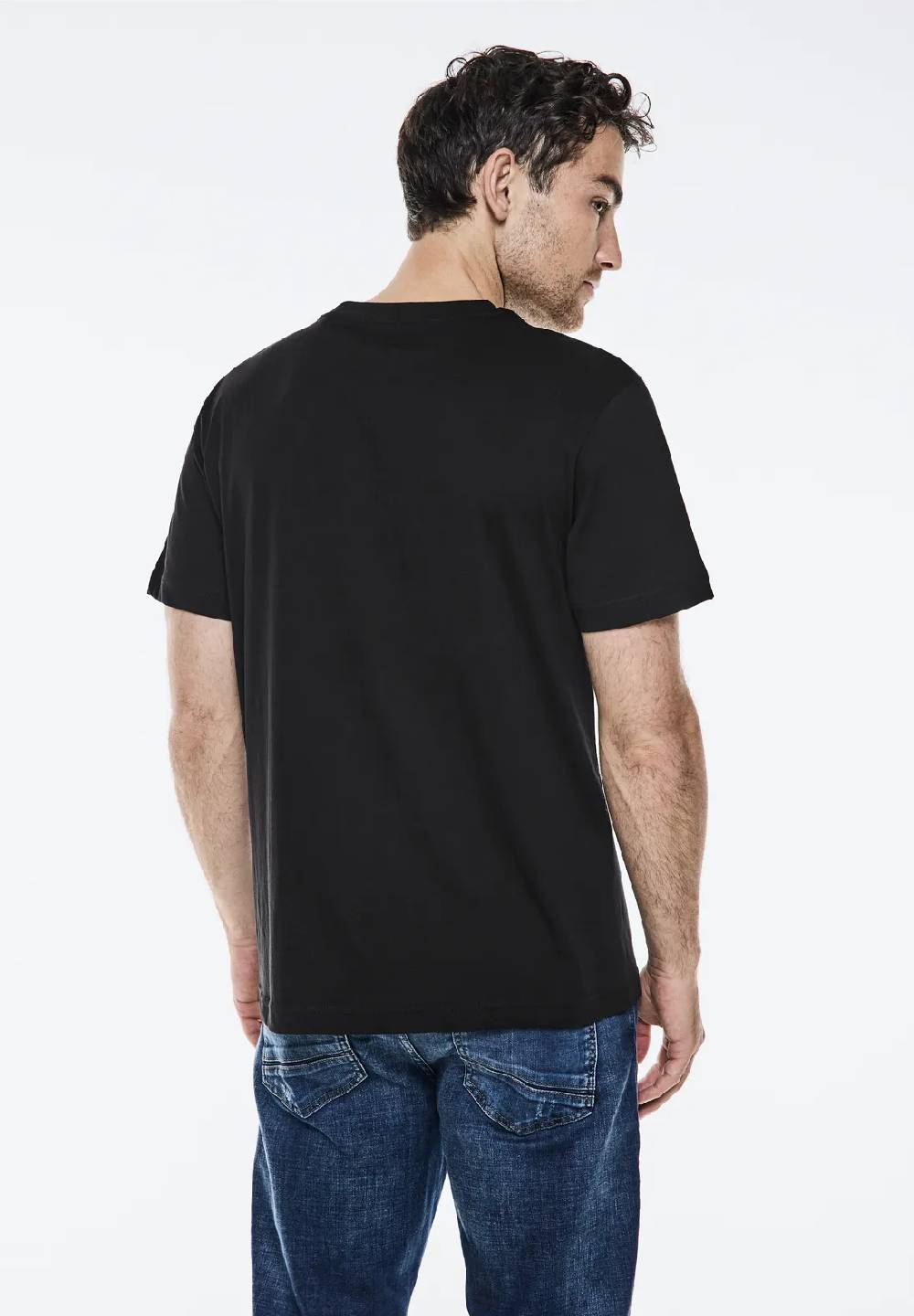 Street One T-Shirt mit Chestartwork Black Friday Preise