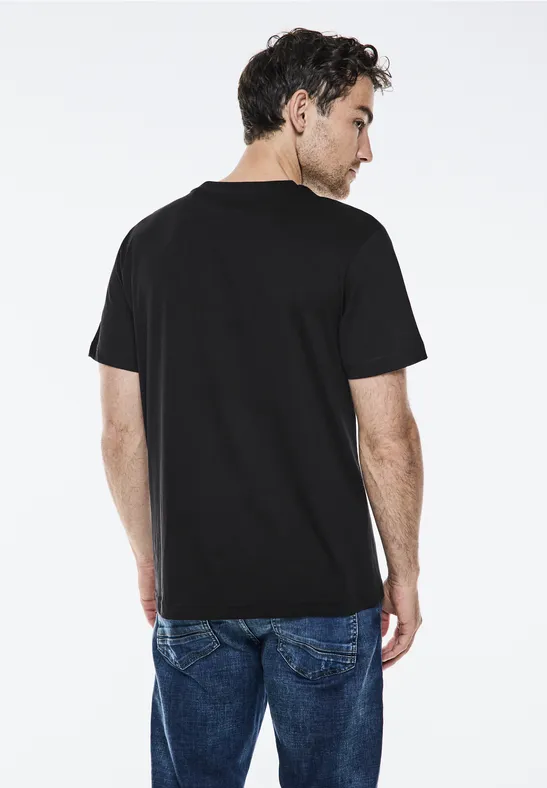 Street One T-Shirt mit Chestartwork Black Friday Preise