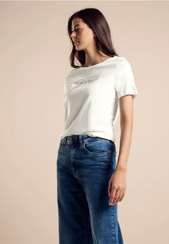 Street One T-Shirt mit Wording zollfrei