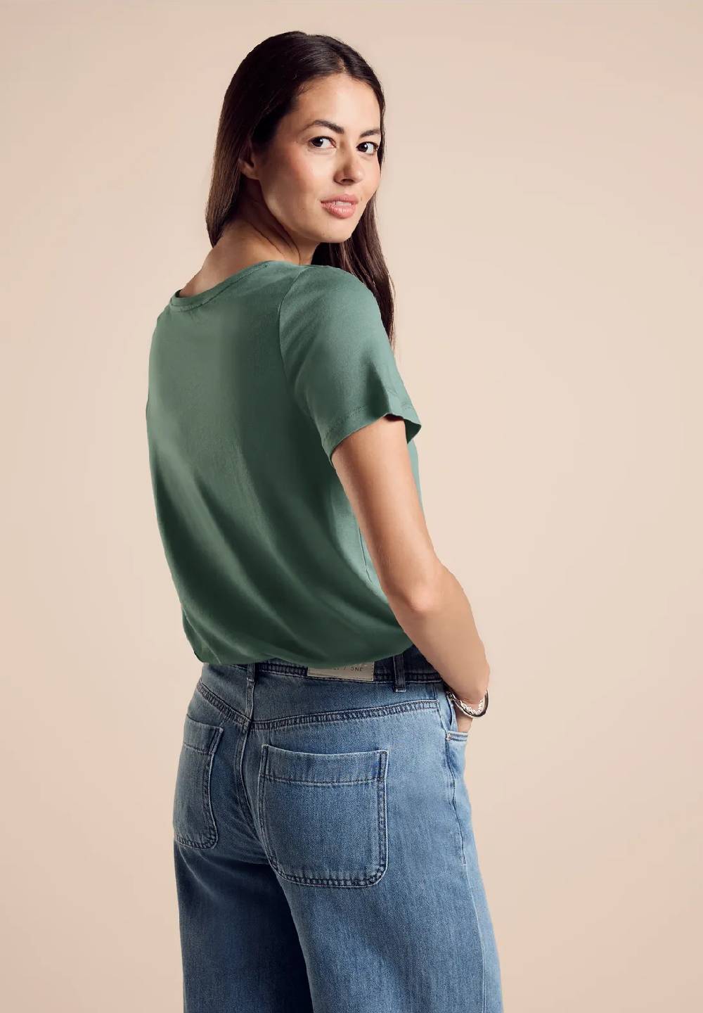 Street One T-Shirt mit Wording 50% Rabatt für begrenzte Zeit
