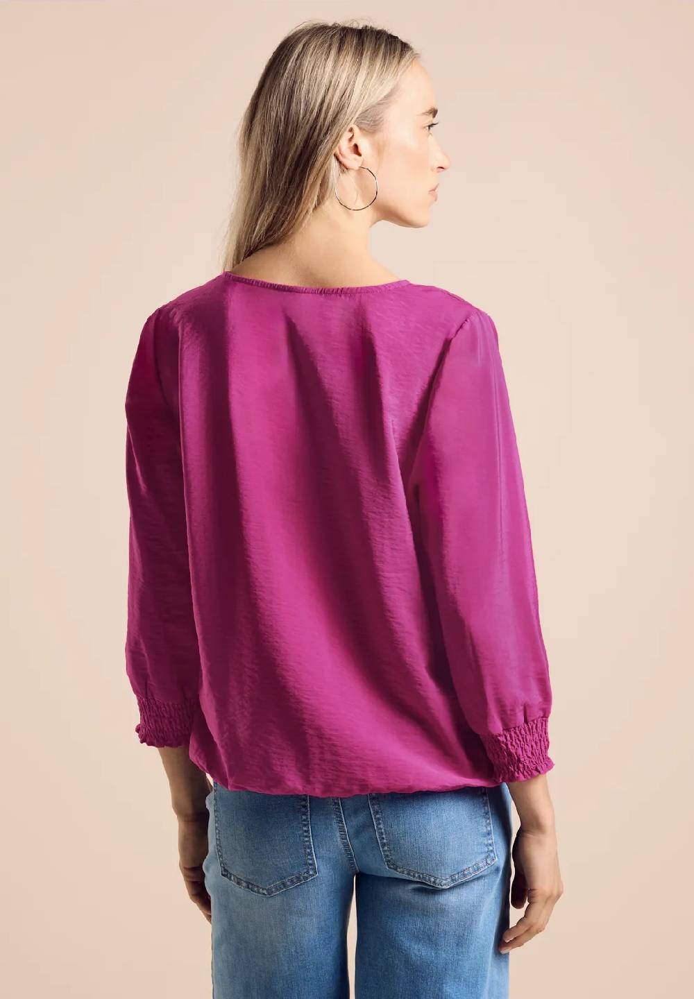 Street One Bluse mit Smock-Detail Verkauf