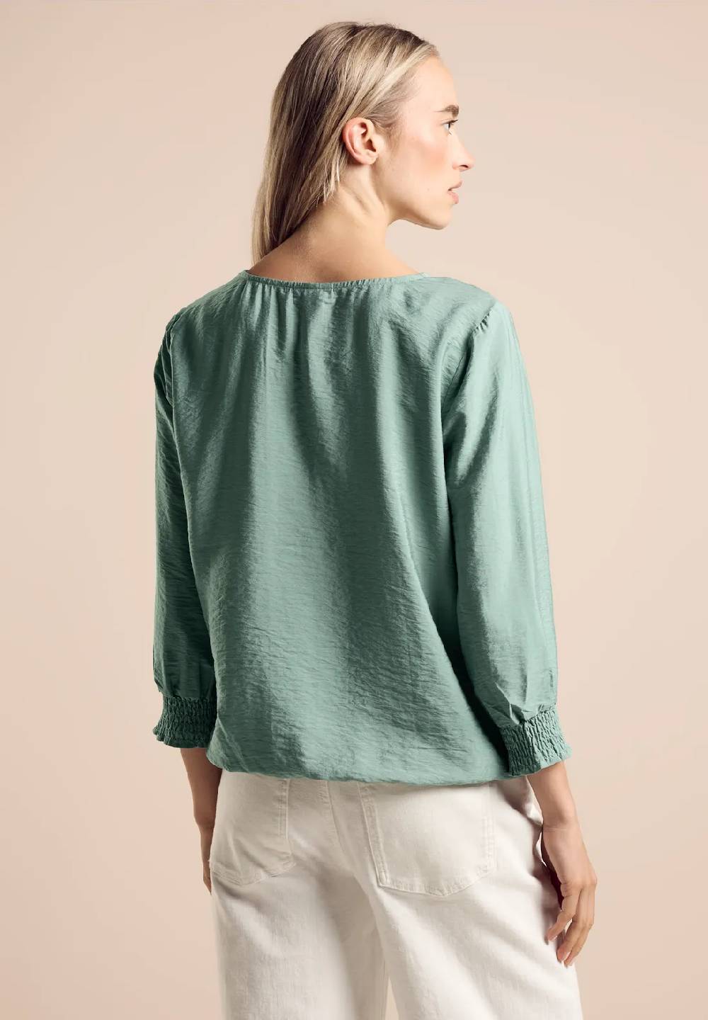 Street One Bluse mit Smock-Detail Angebote