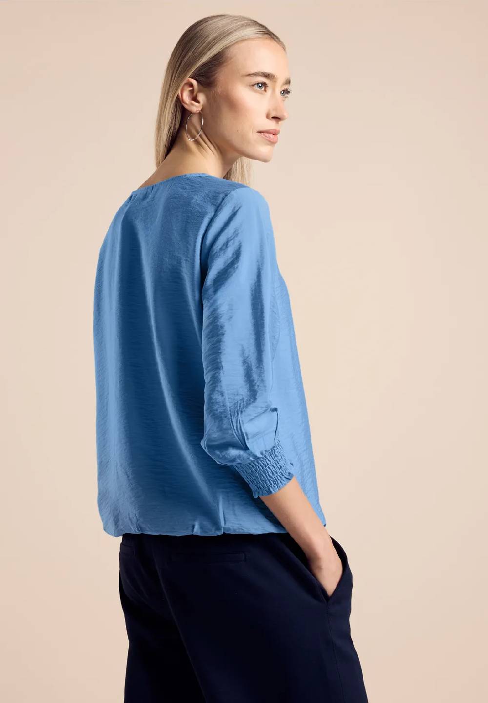 Street One Bluse mit Smock-Detail Hotsell
