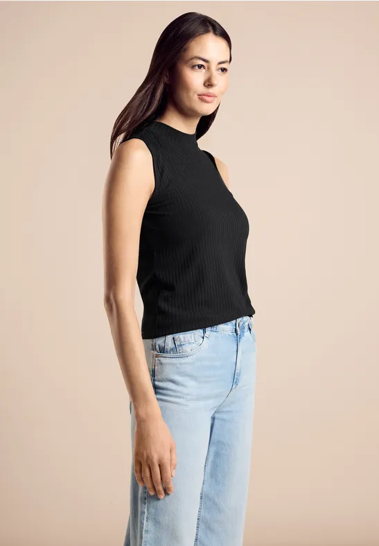 Street One Top mit Turtleneck Schlussverkauf