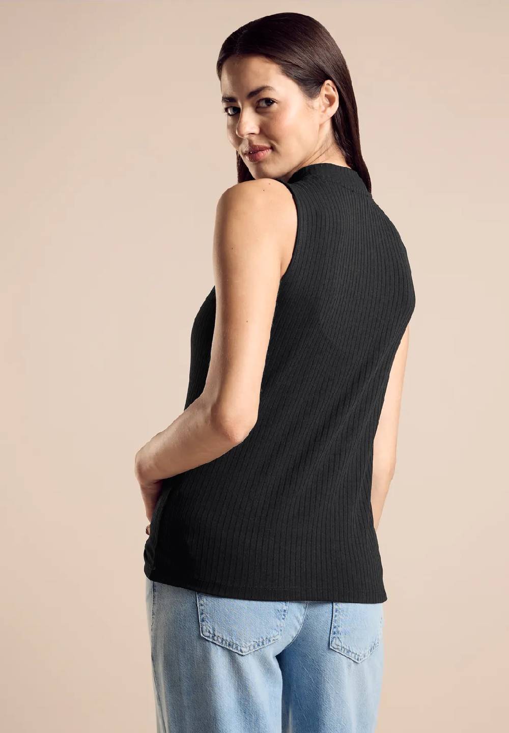 Street One Top mit Turtleneck Schlussverkauf
