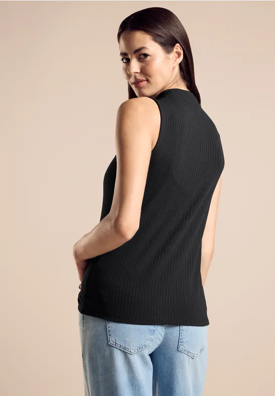 Street One Top mit Turtleneck Schlussverkauf