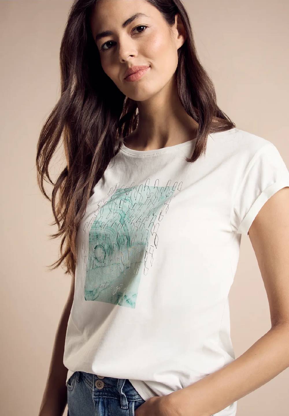 Street One T-Shirt mit Print Fabrikpreis