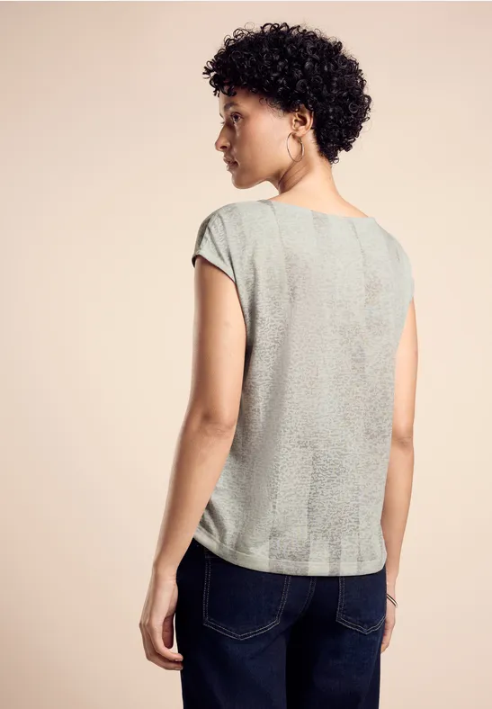 Street One T-Shirt mit Wording Begrenztes Angebot