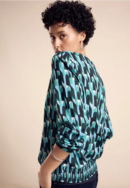 Street One Bedruckte Bluse Online Shopping