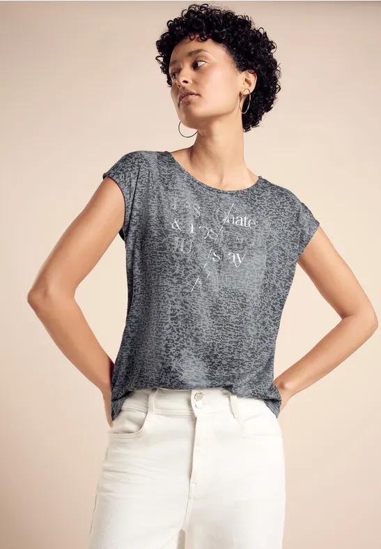Street One T-Shirt mit Wording Exklusivangebot