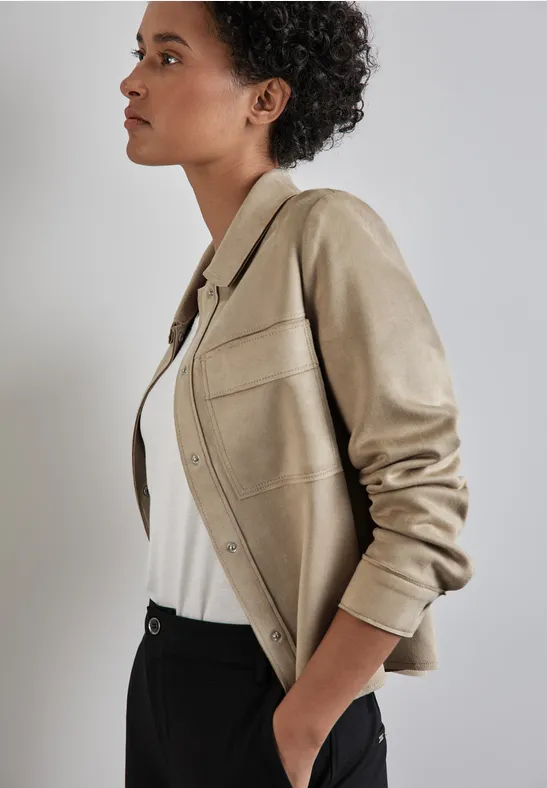 Street One Jacke in Velours-Optik Neuheiten